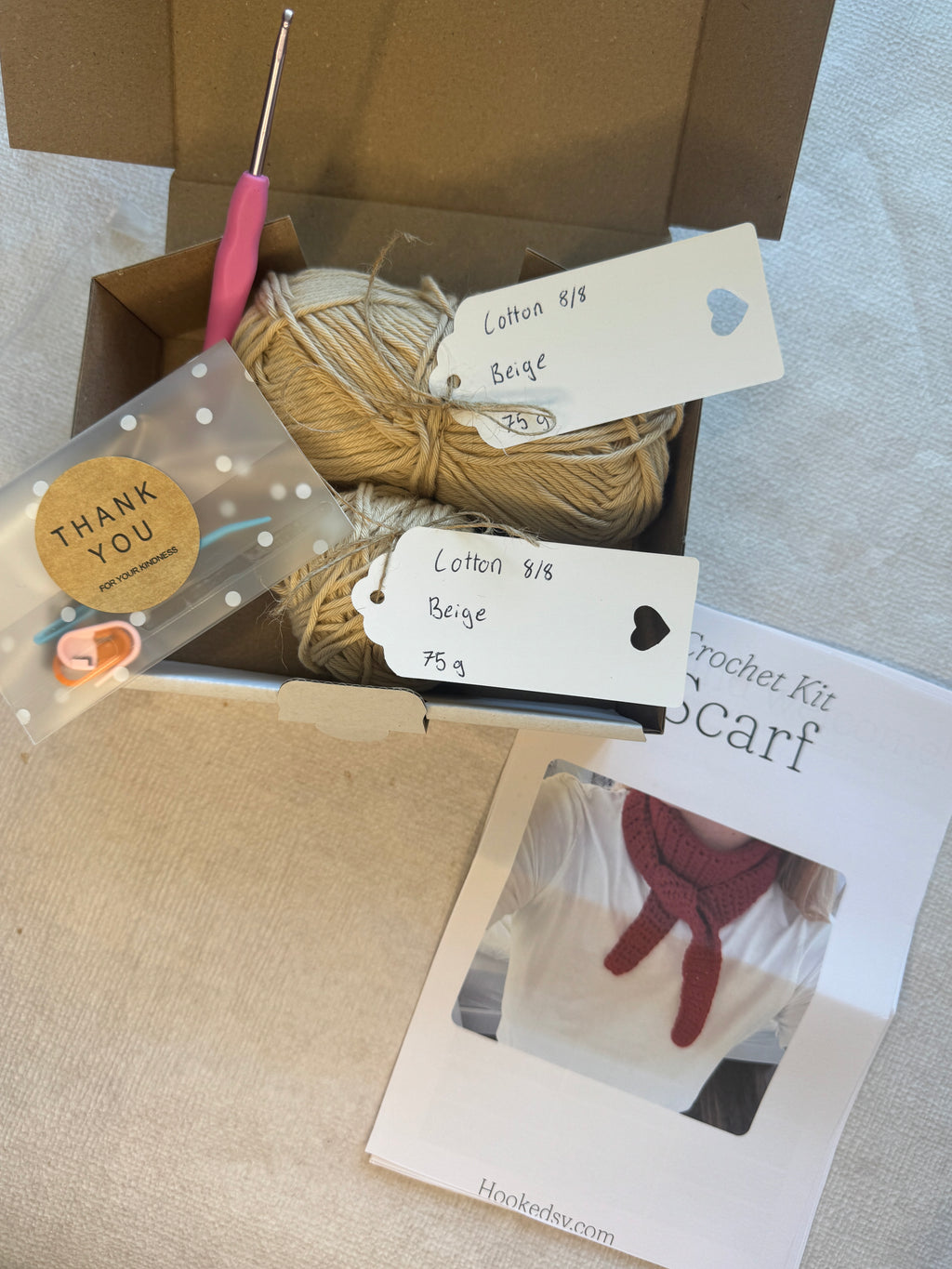 Crochet Scarf Kit