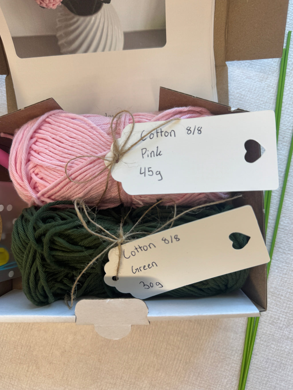Crochet Rose Kit
