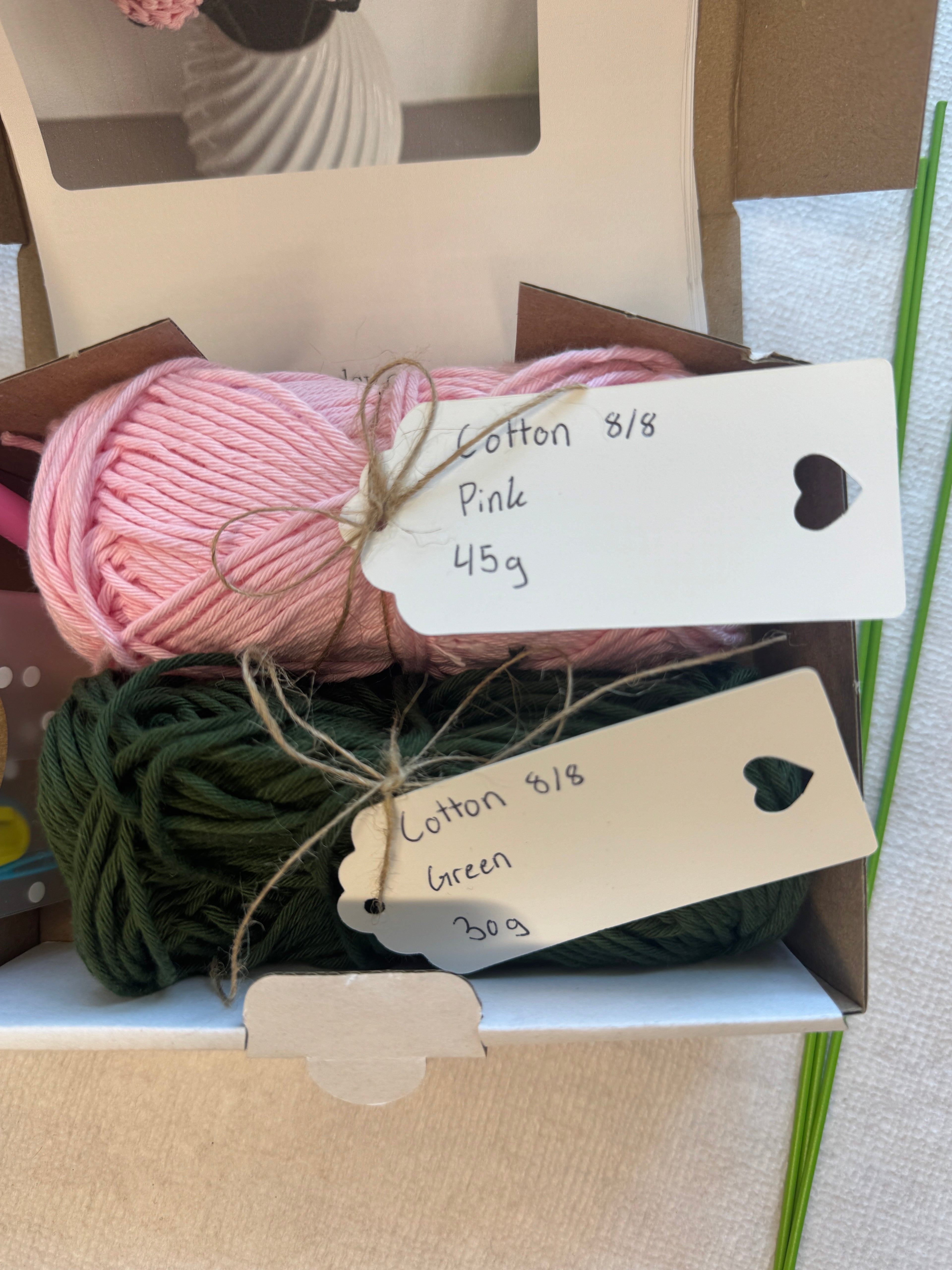 Crochet Rose Kit