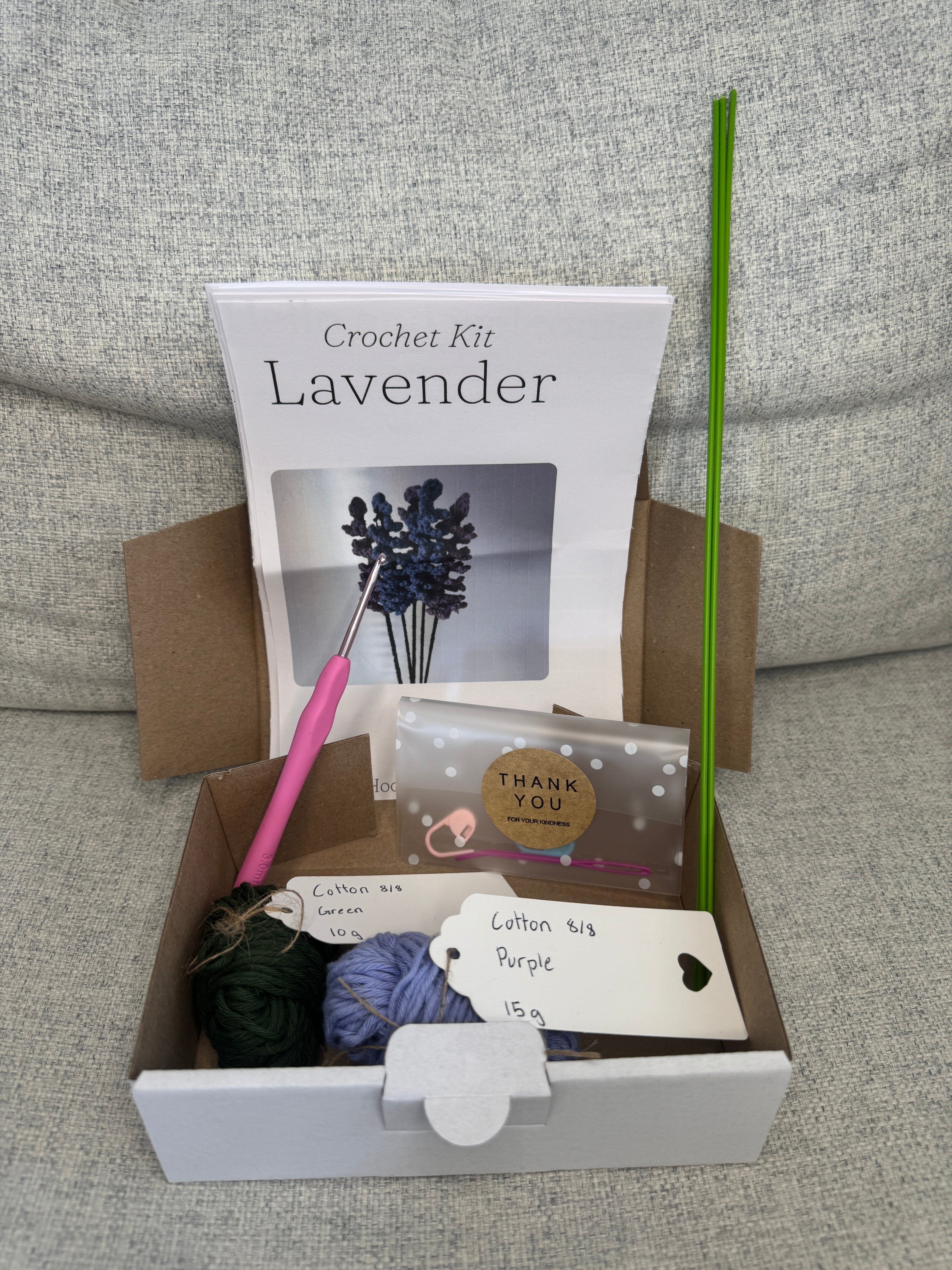 Crochet Lavender Kit